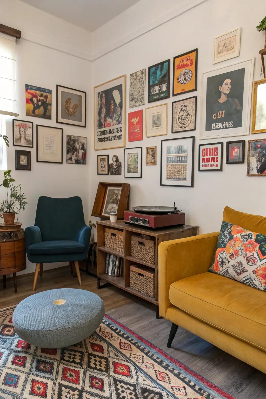 An eclectic style brings character and warmth.