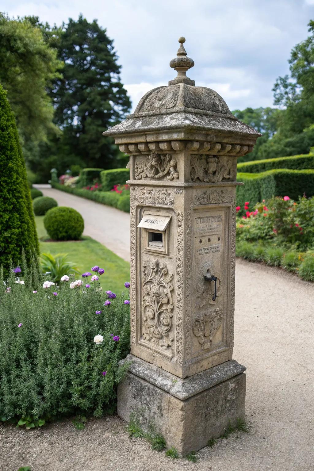 Historical rockwork inspiration adds timeless elegance.