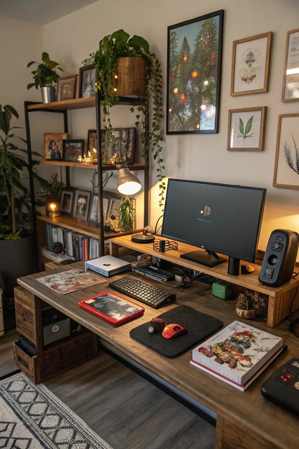 Express yourself with a themed setup.