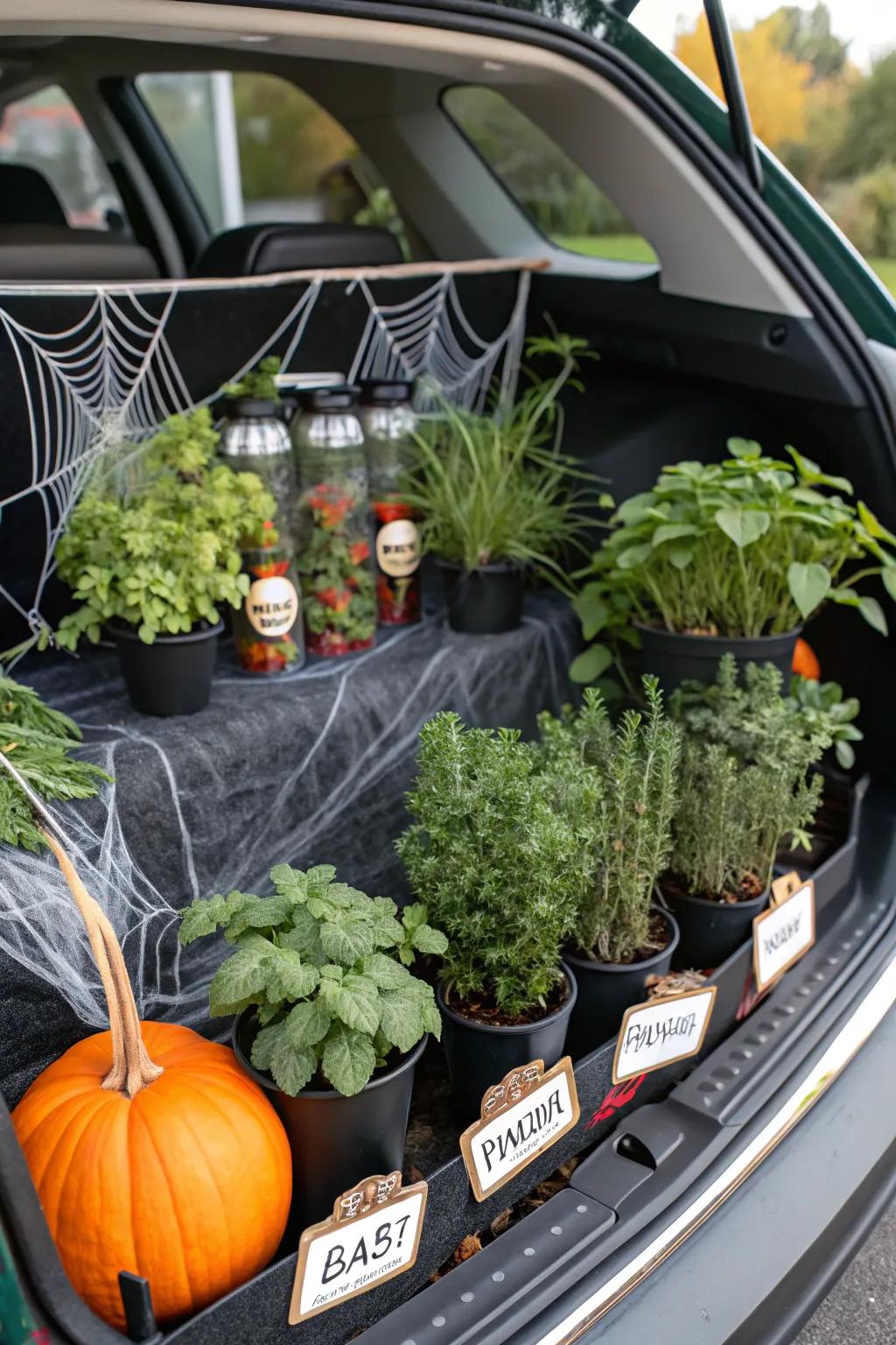 A witch's flora station contributes an educational twist.