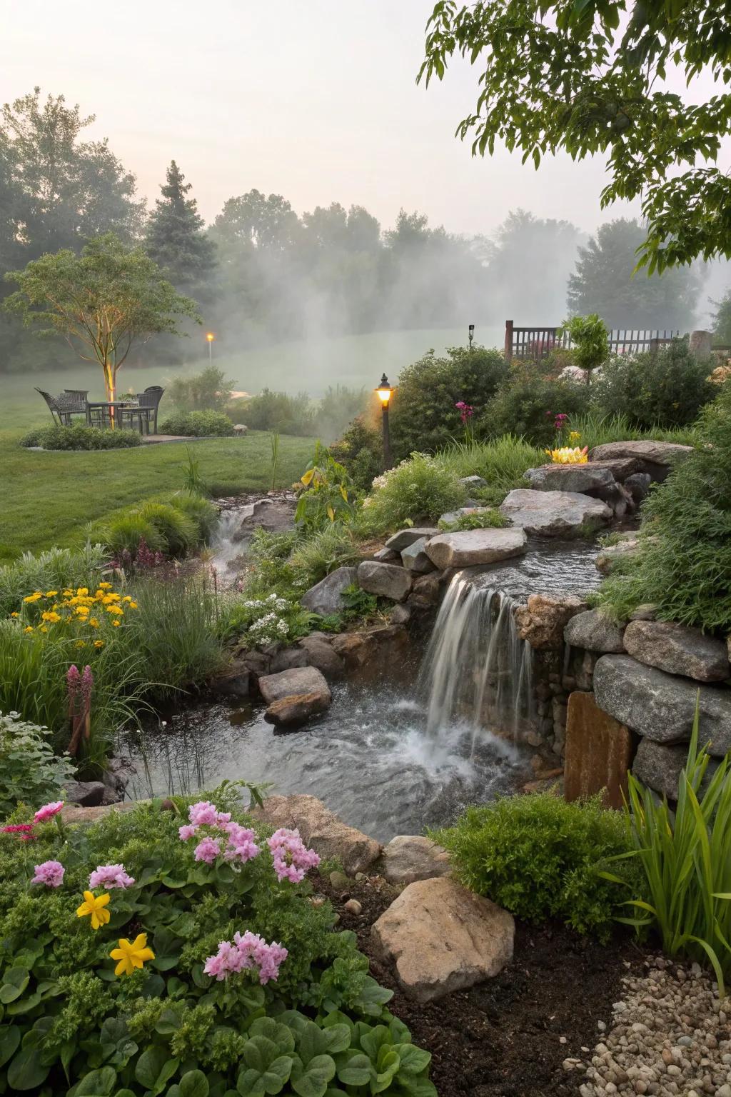 Reservoir-free cascades offer serenity without the reservoir.