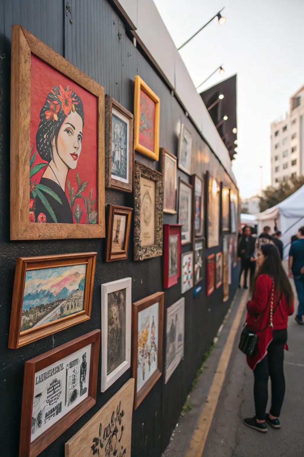 Eclectic unions reflect an adventurous disposition.