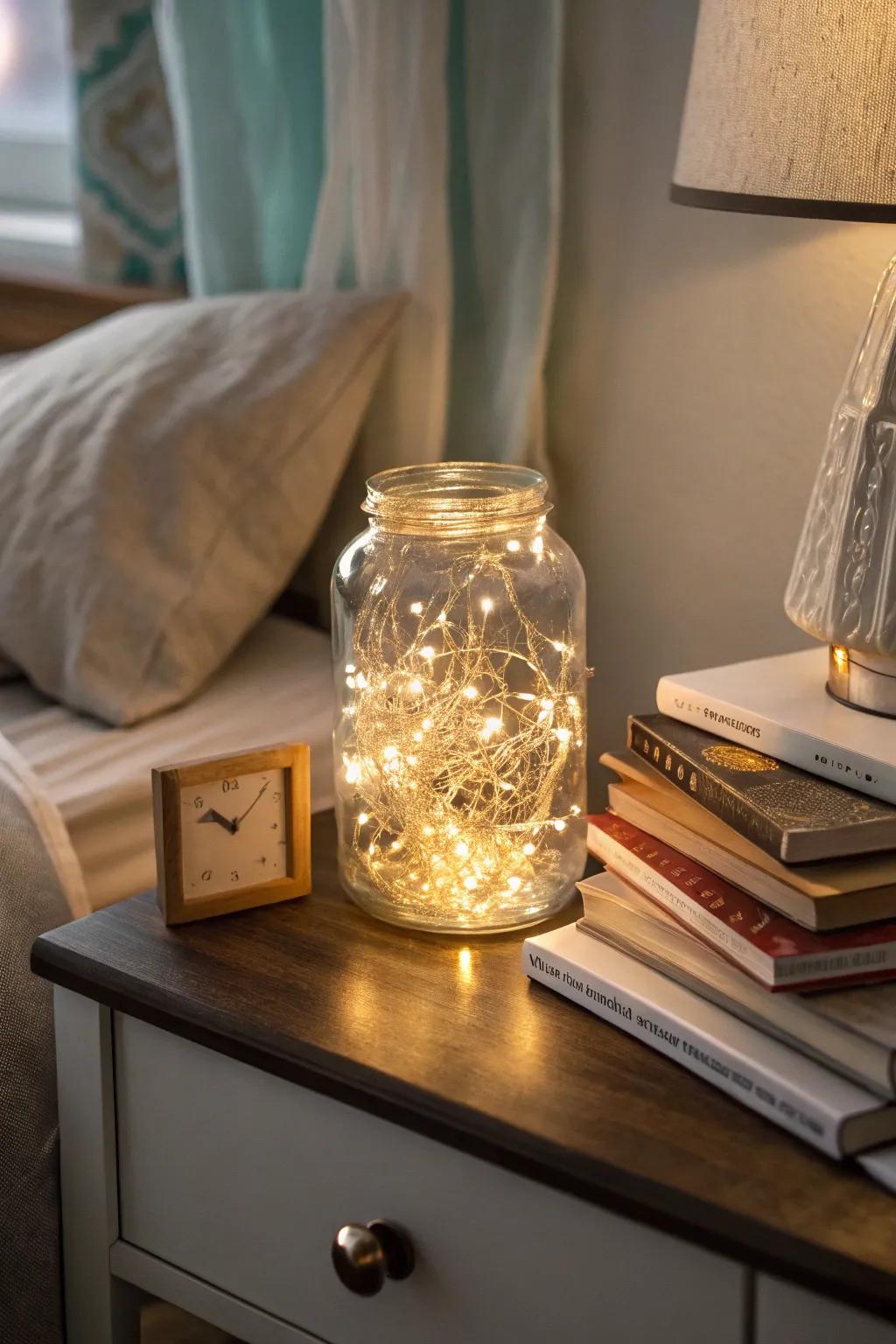 Fashion a serene radiance with a DIY radiance container.