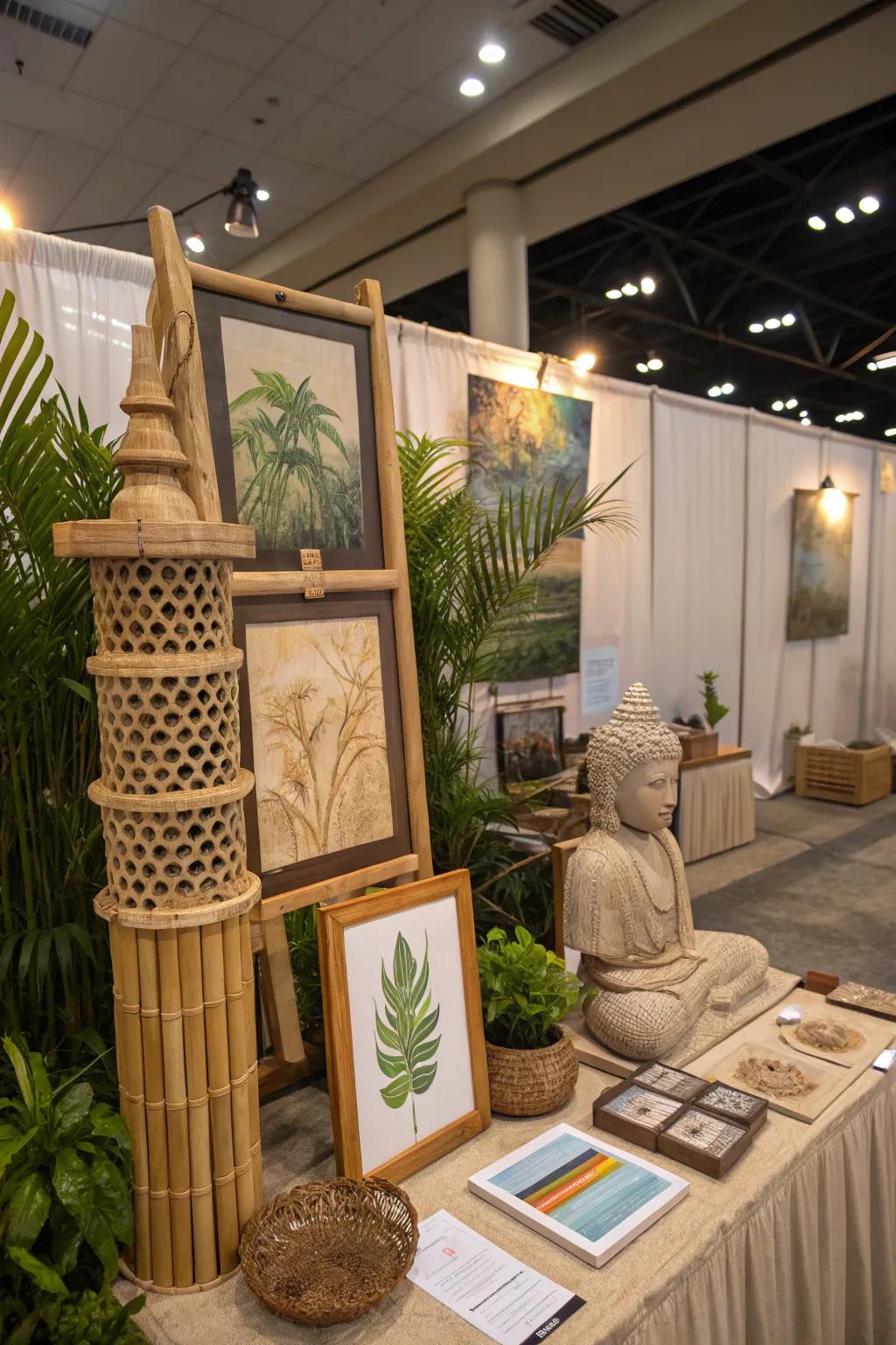 Ecologically sound materials adding lasting merit.