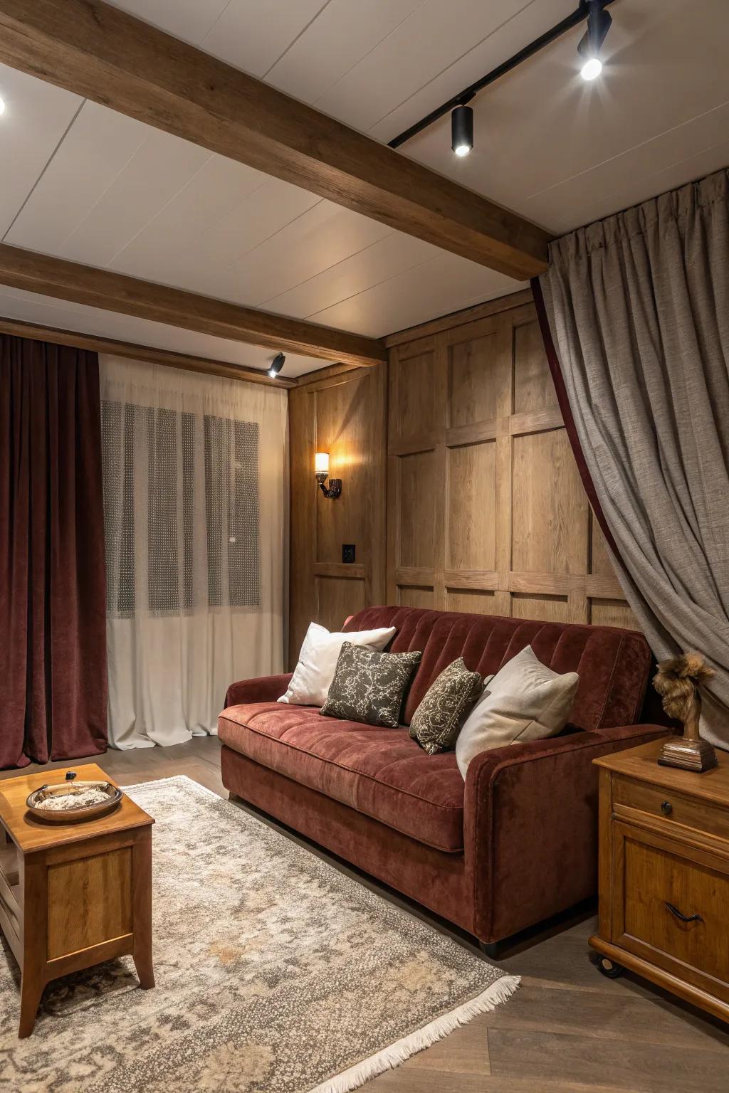 Experimenting with textures adds depth and interest.