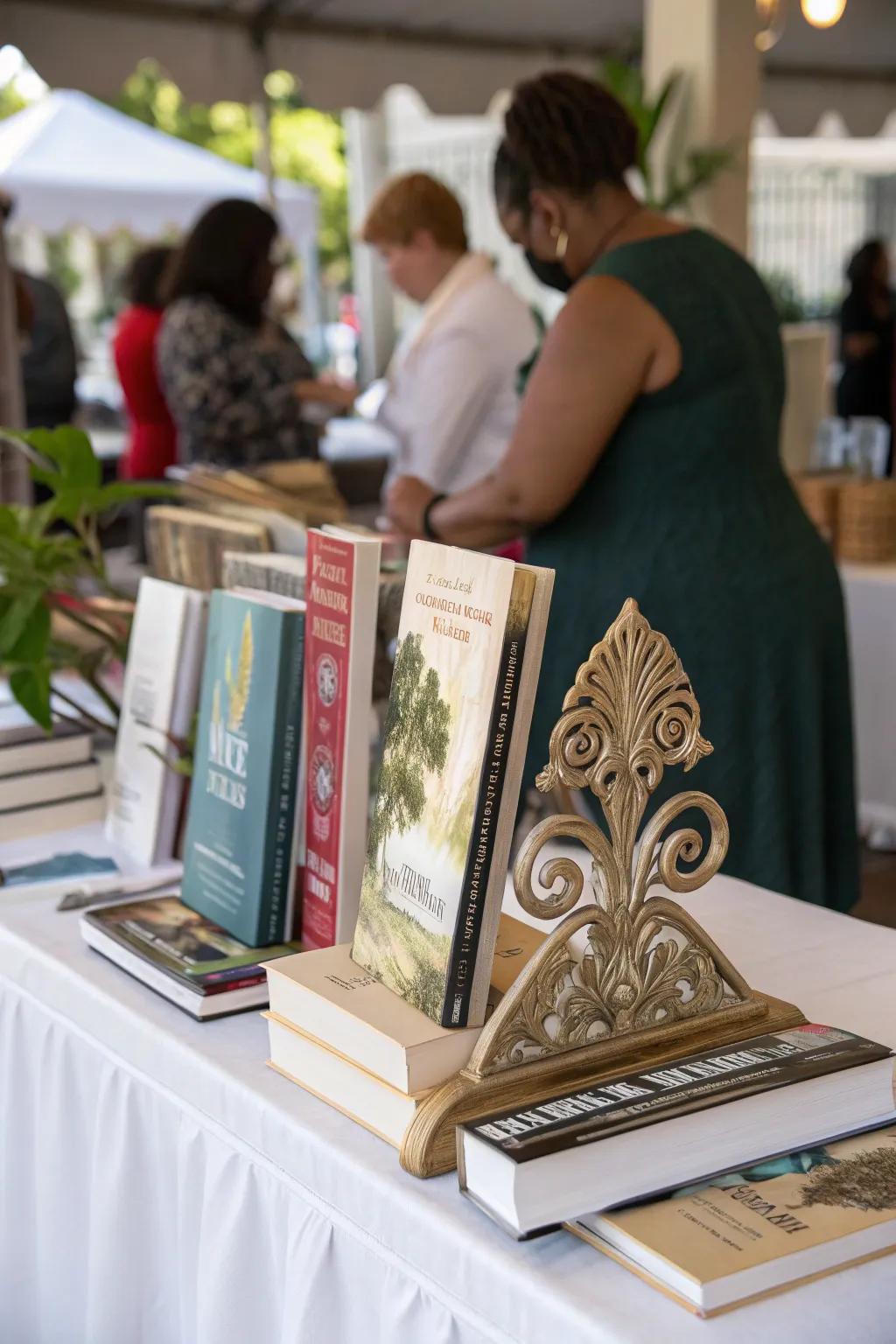 Volume supports add flair and structure.