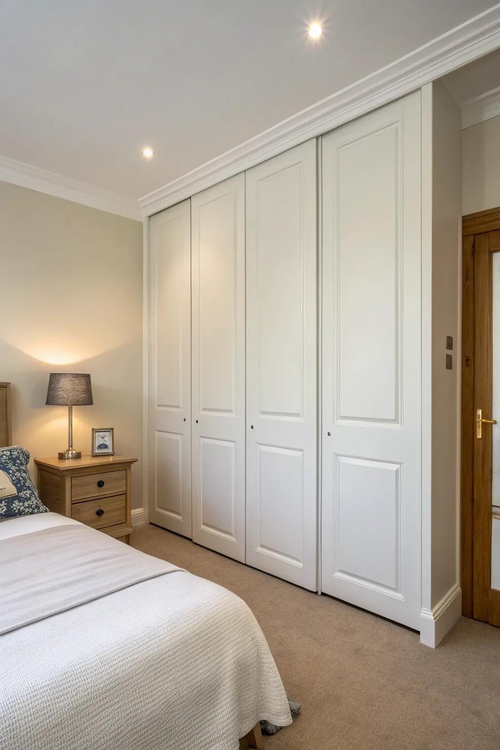 Invisidoors: offering cohesion and a clean look.