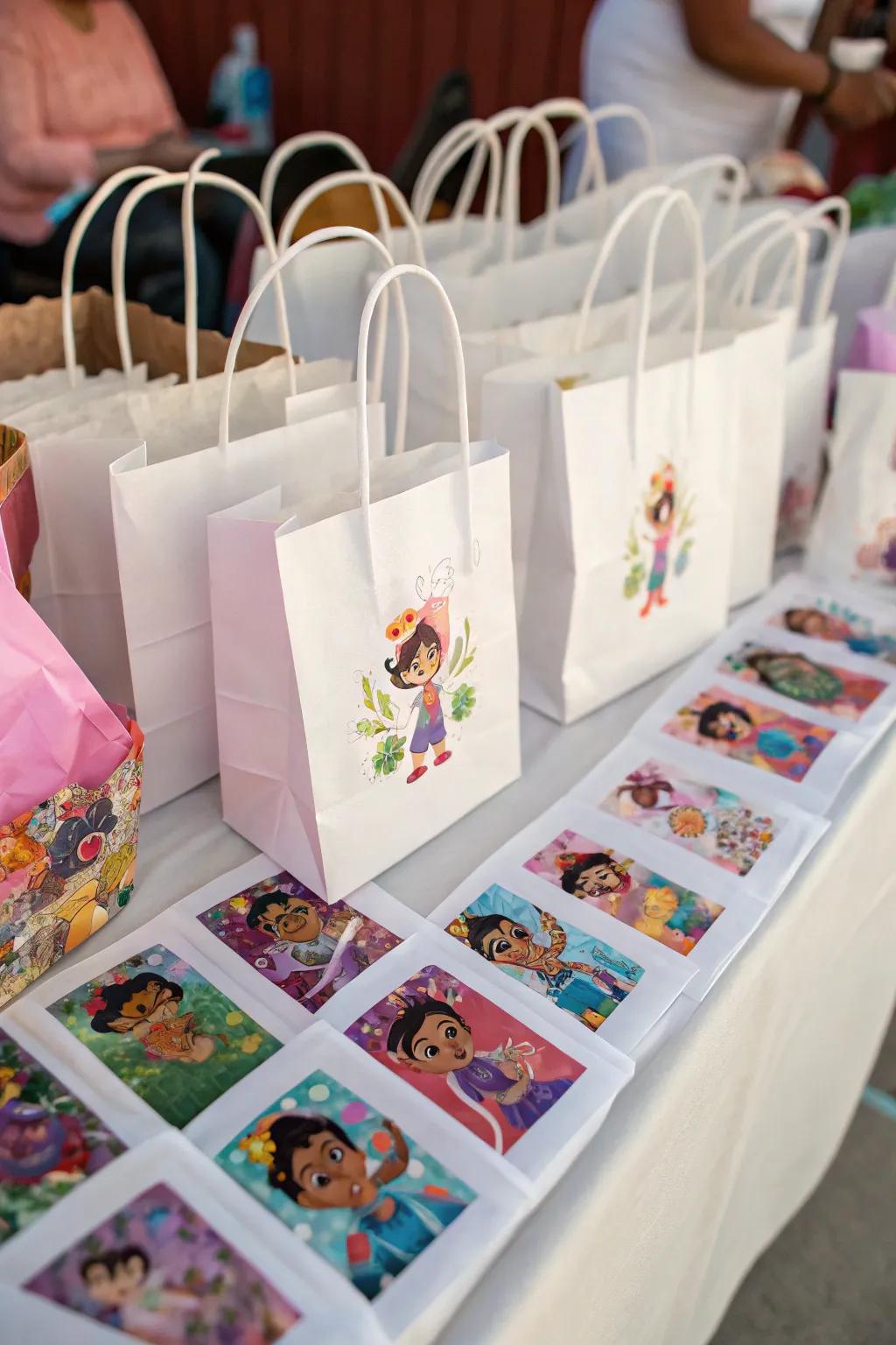 Themed skin decorations for party spirit.