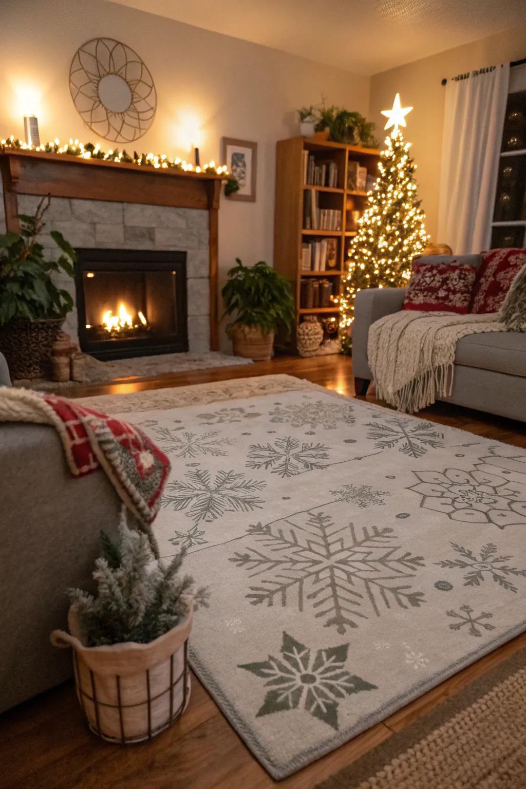 Occasional doormats add a festive touch to your home decor throughout the year.