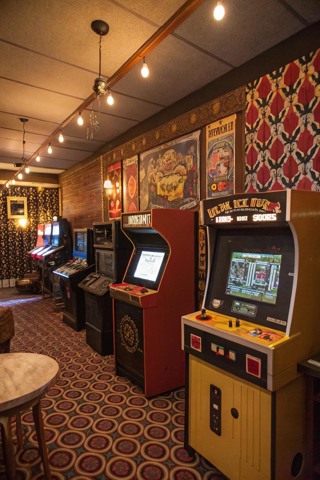 Celebrate with a setup.