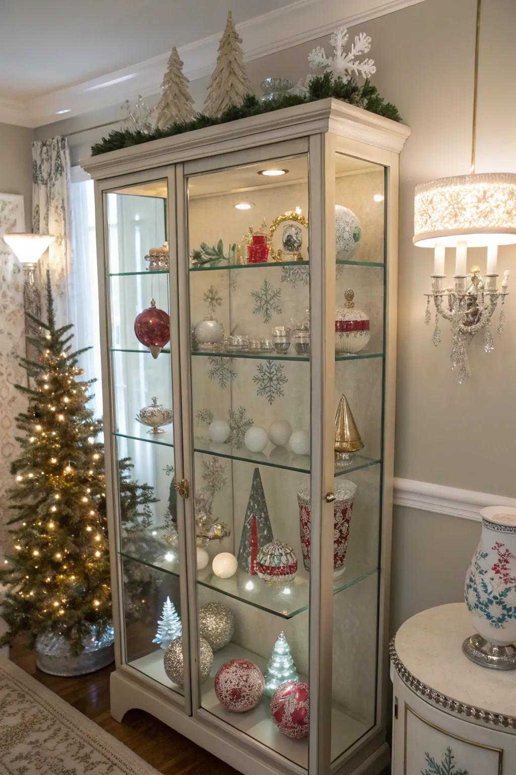 An exhibition of classic baubles that introduces nostalgia and elegance.