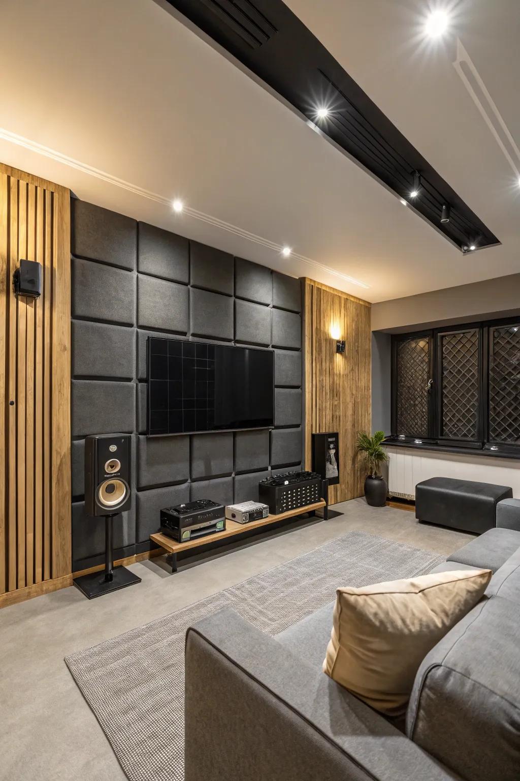 Improve audio quality using discreet and effective soundproofing options.
