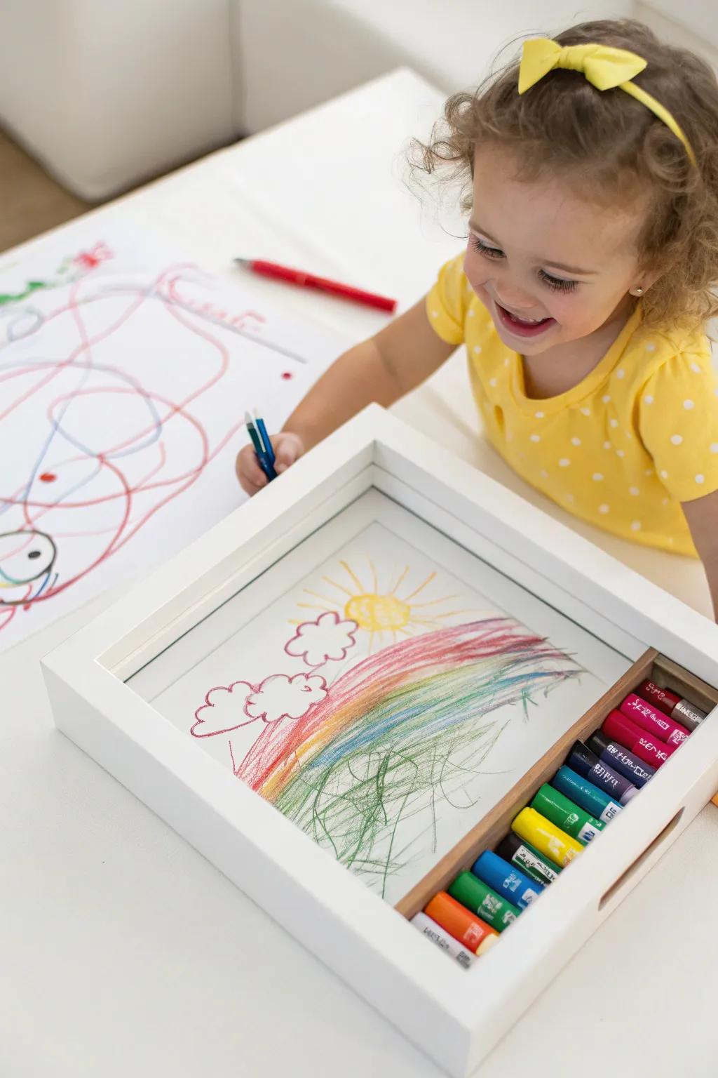 A first masterpiece, full of color and imagination.