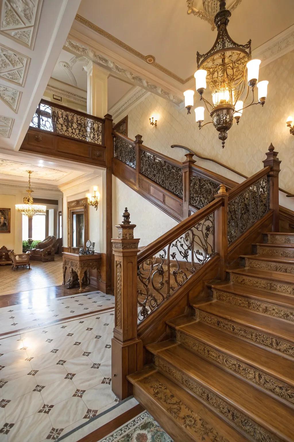 Vintage components provide timeless class and charm.