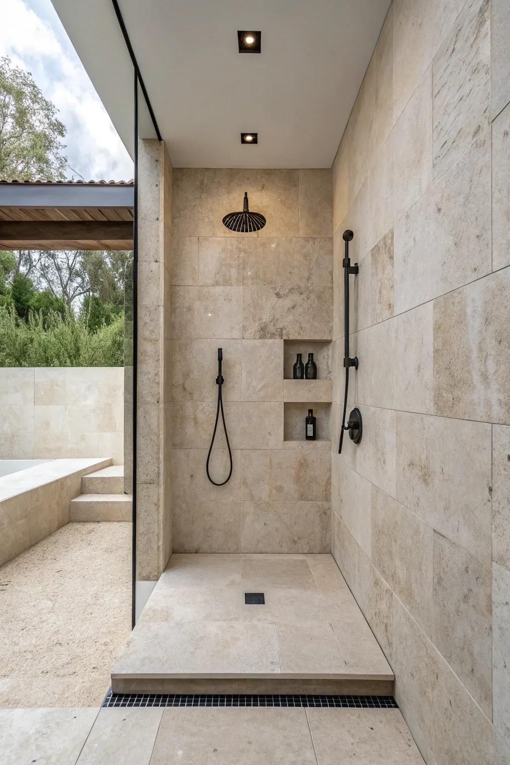 Minimalist blueprints accentuate the inherent allure of rock.