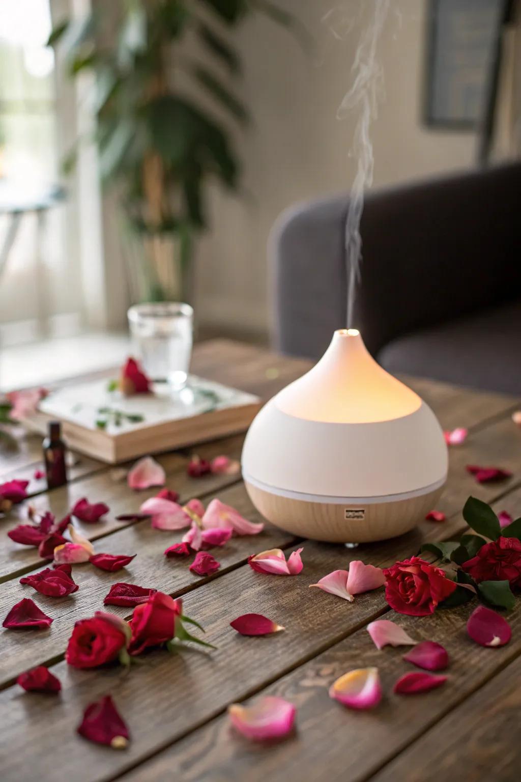 Inviting scents creating a cozy atmosphere