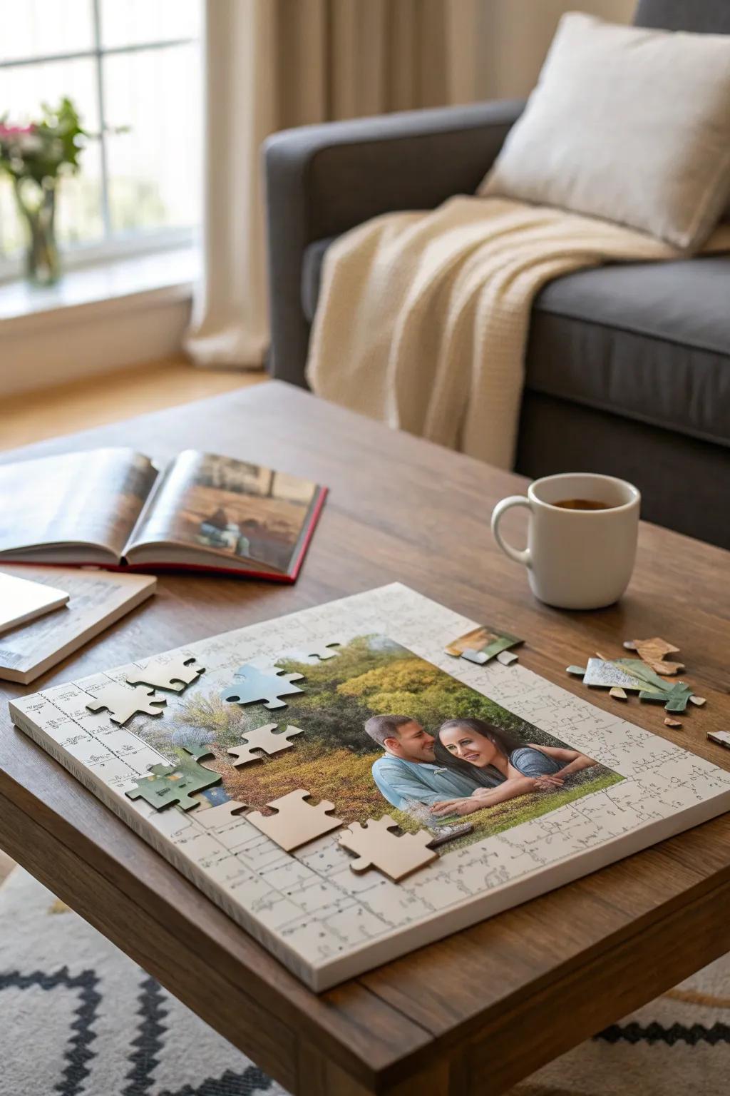 A personalized enigma for a unique bonding experience