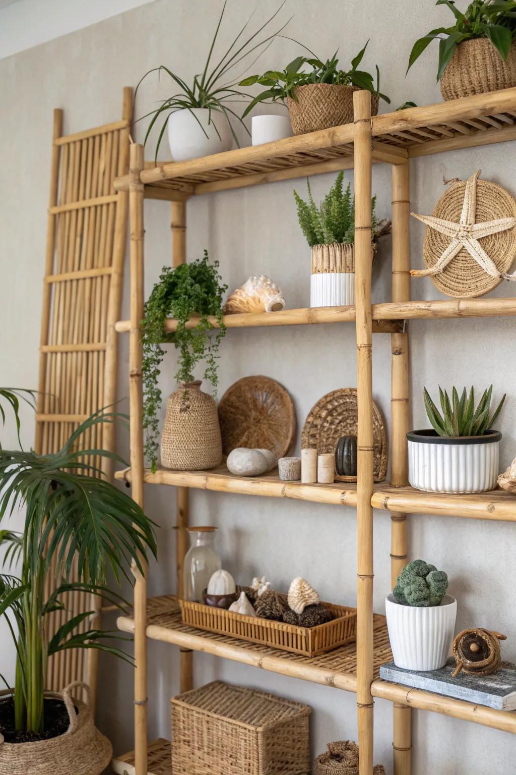 Eco-Friendly with bamboo.