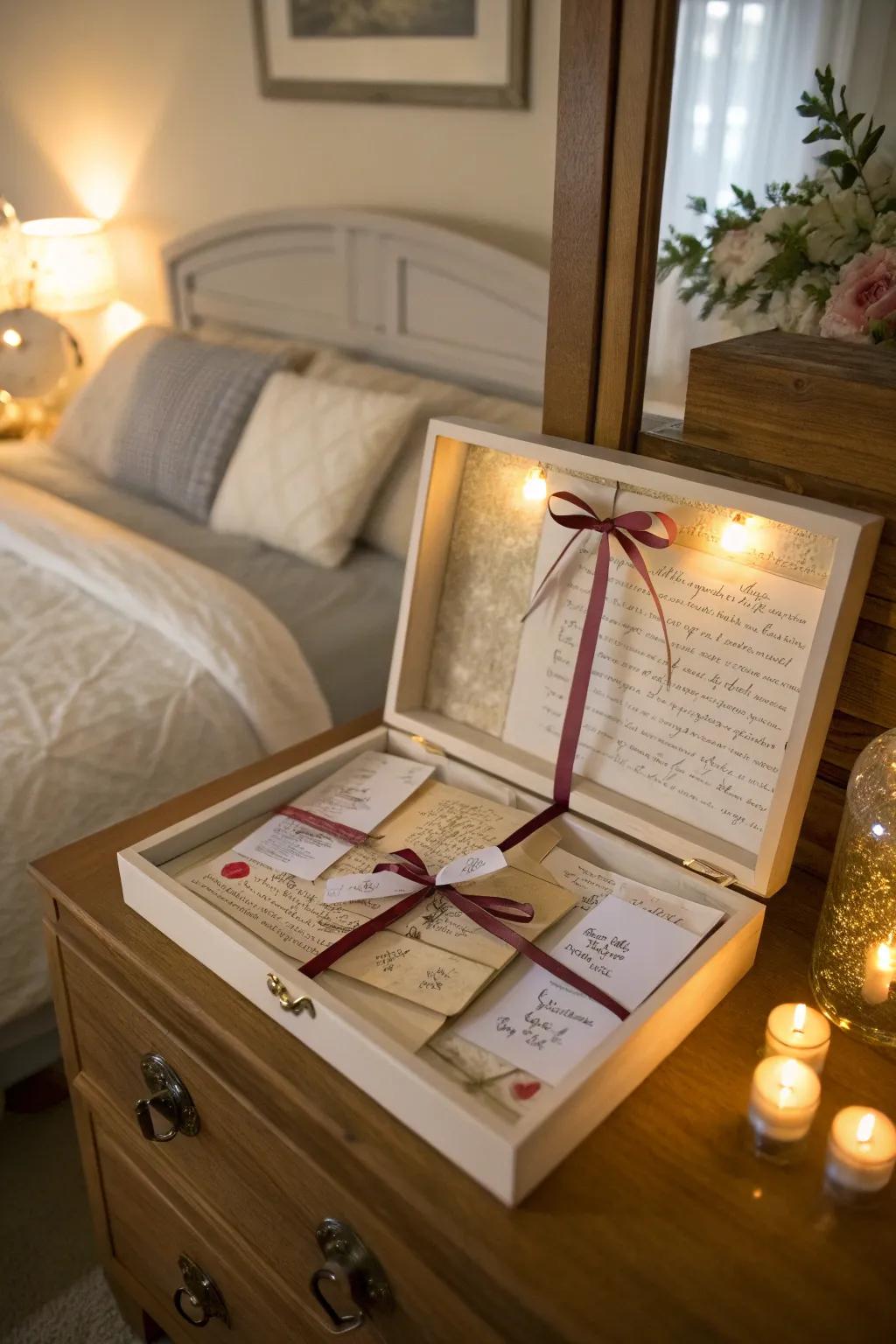 Preserve your loving words in a timeless display.