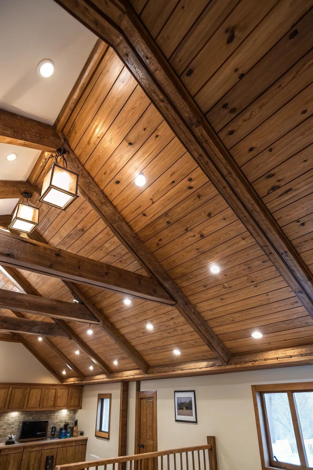 Transform your attic's vibe with chic ceiling lights.