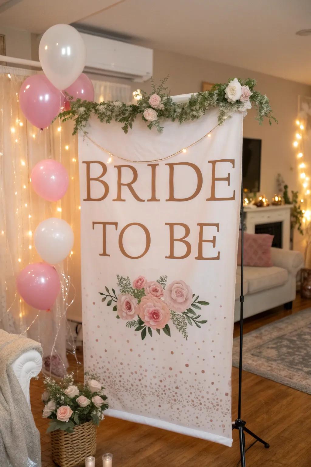 An elegant 'FUTURE MRS.' banner provides a personal element.