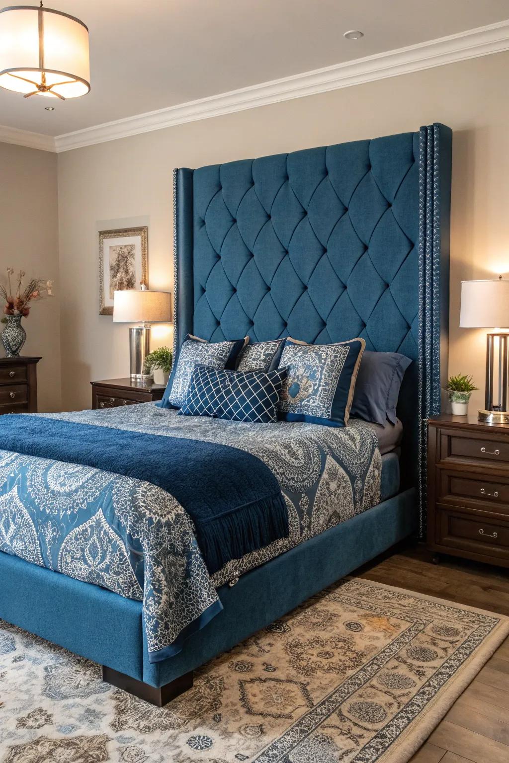 An eye-catching headboard has the power to completely transform the aesthetic of your bedroom.