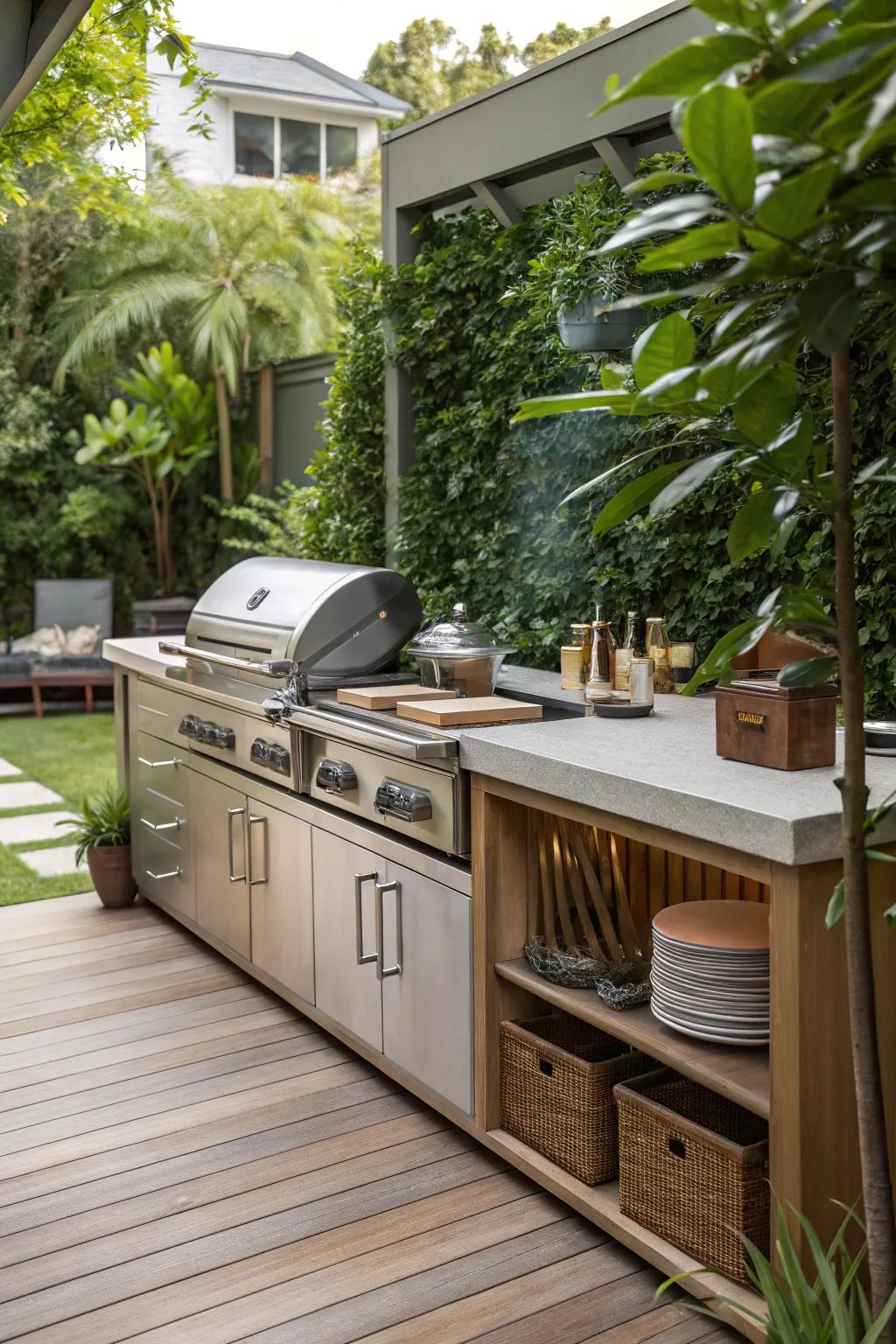 Grill with confidence using a hub designed for optimal convenience.