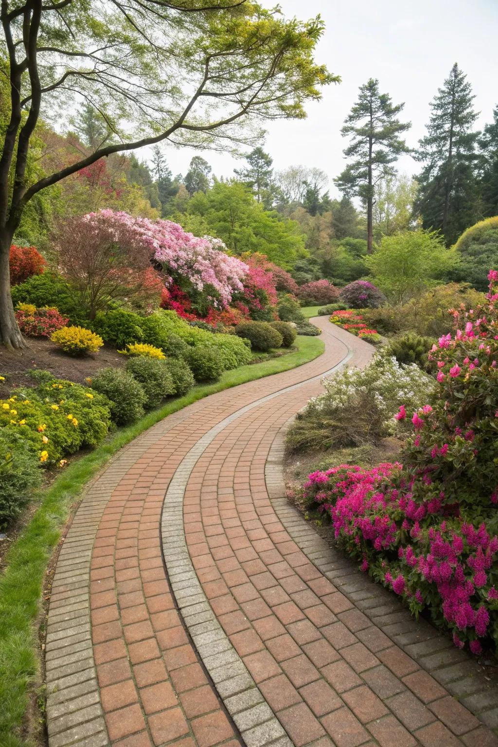 Curved paths: Infuse a sense of adventure into your routes.