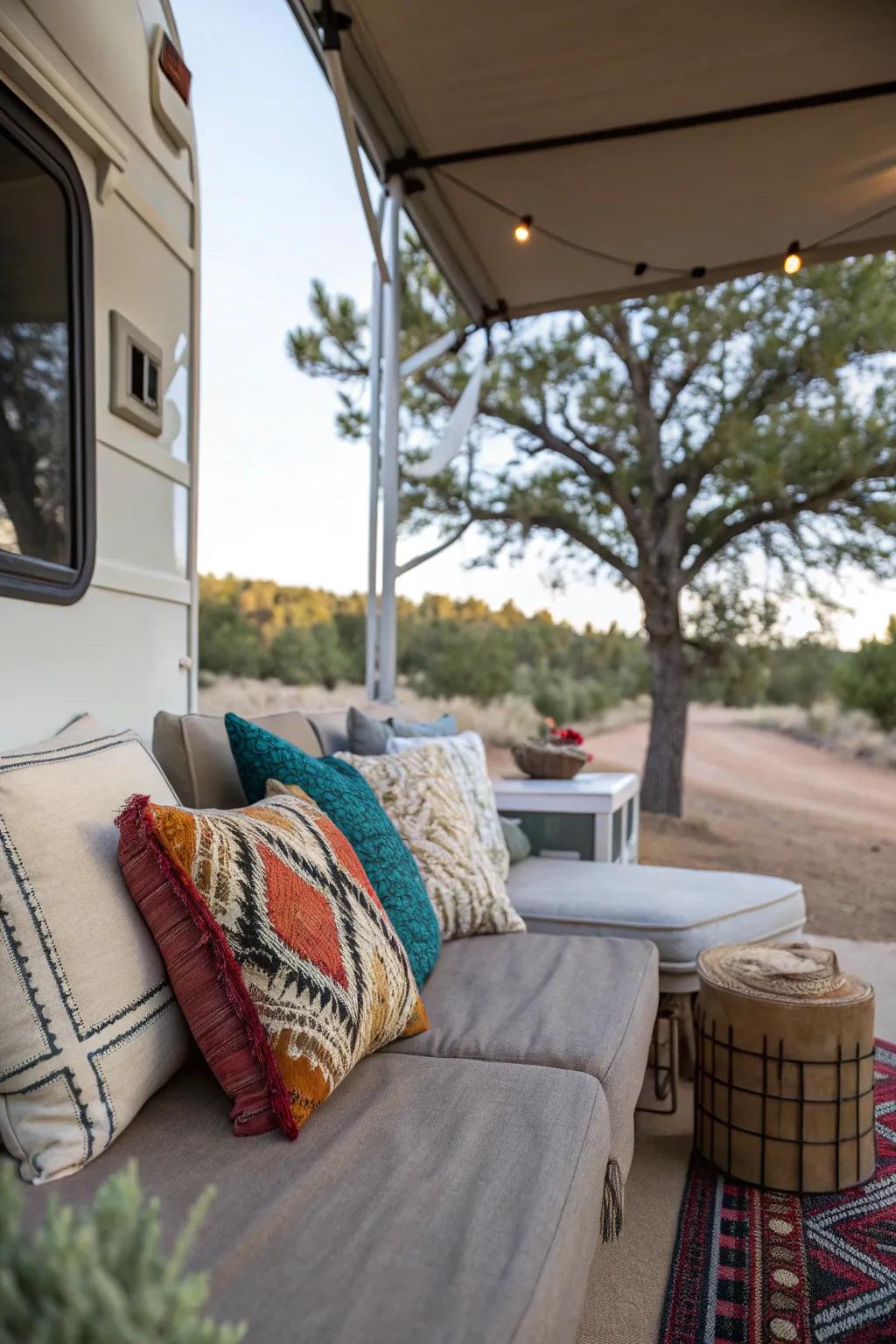 A snug lounge spot, the perfect setting for leisurely afternoons.