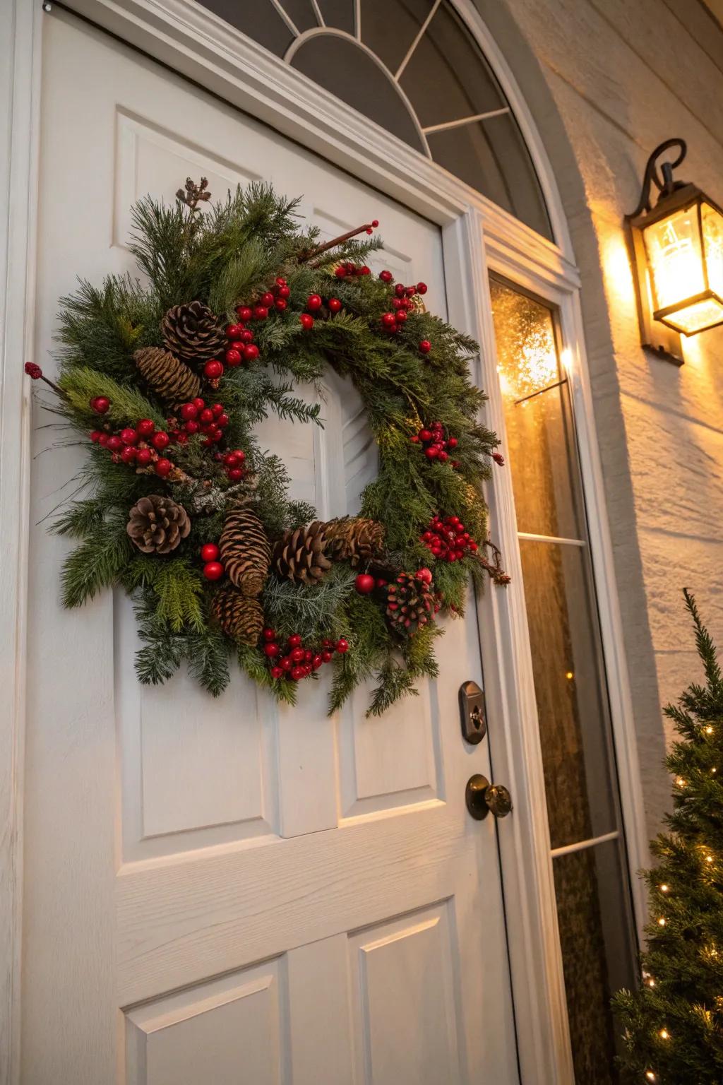 A door circle is an enduring method to greet visitors to your abode.