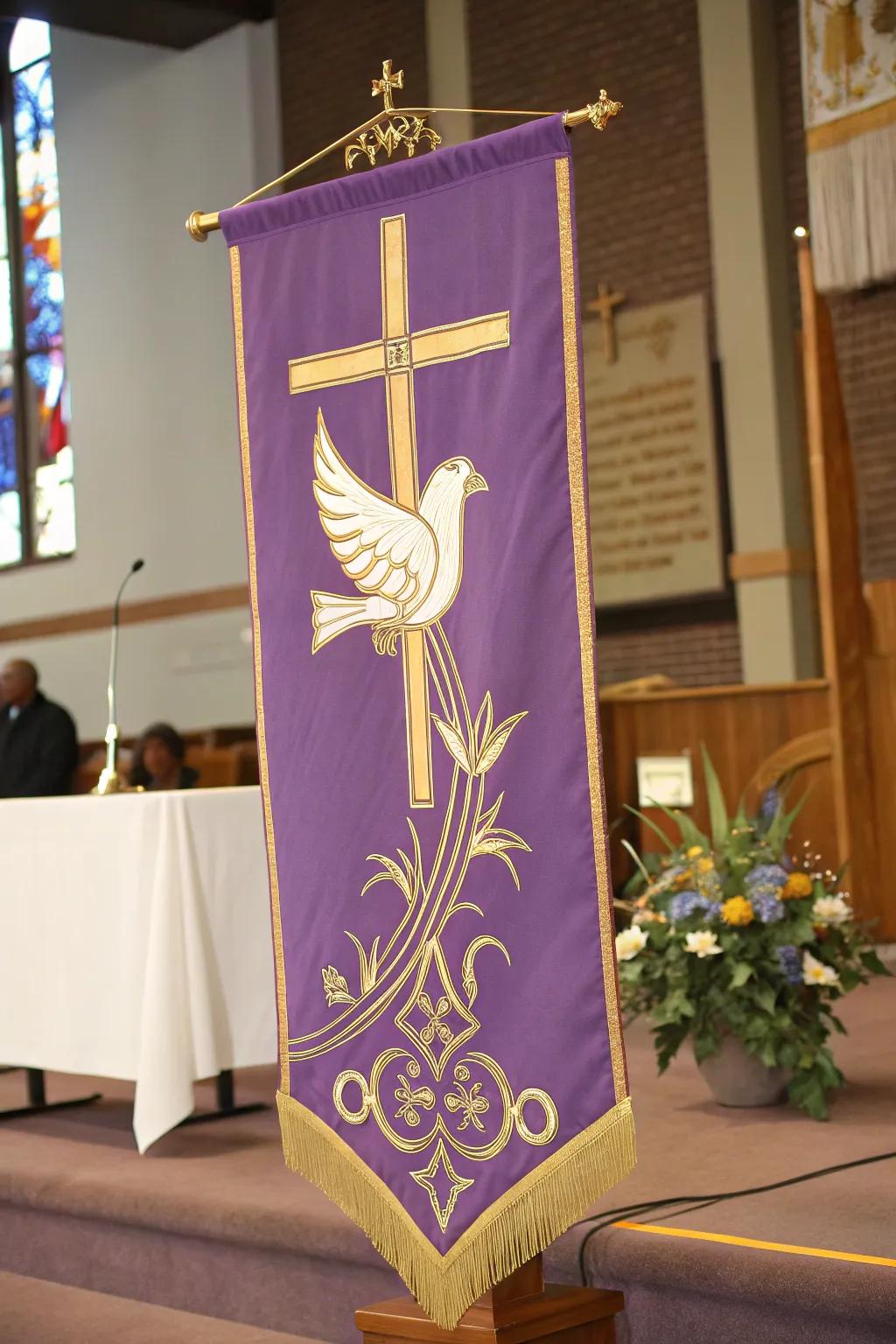 Add spirituality through religious symbols.