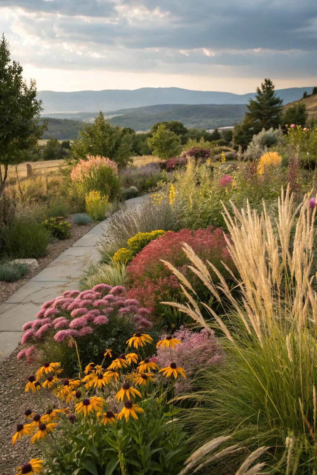 Local plants thrive wonderfully in Colorado's environment and infuse vibrant hues into your garden.