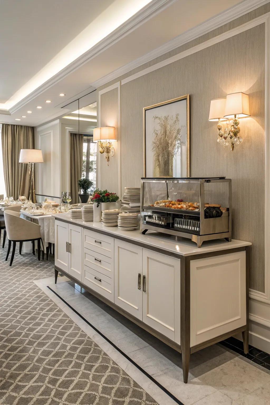 A modern streamlined console that embraces simplicity and elegance.