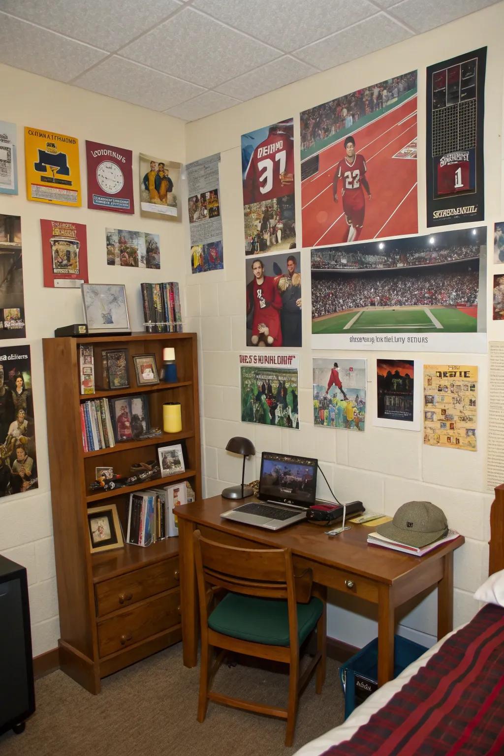 Personalize your area with wall art that showcases your passions.