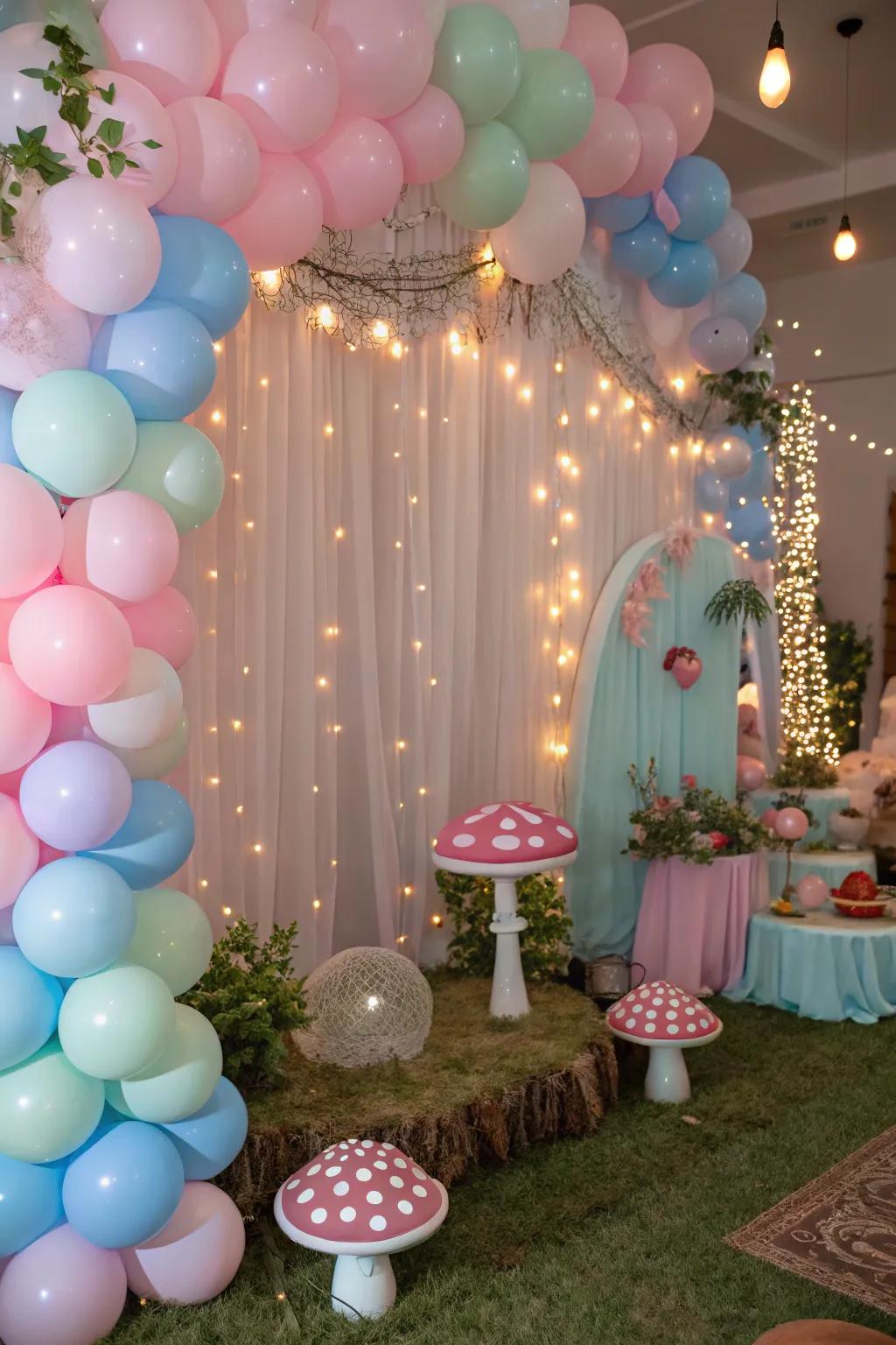 Bring a touch of fantasy with captivating decorations.