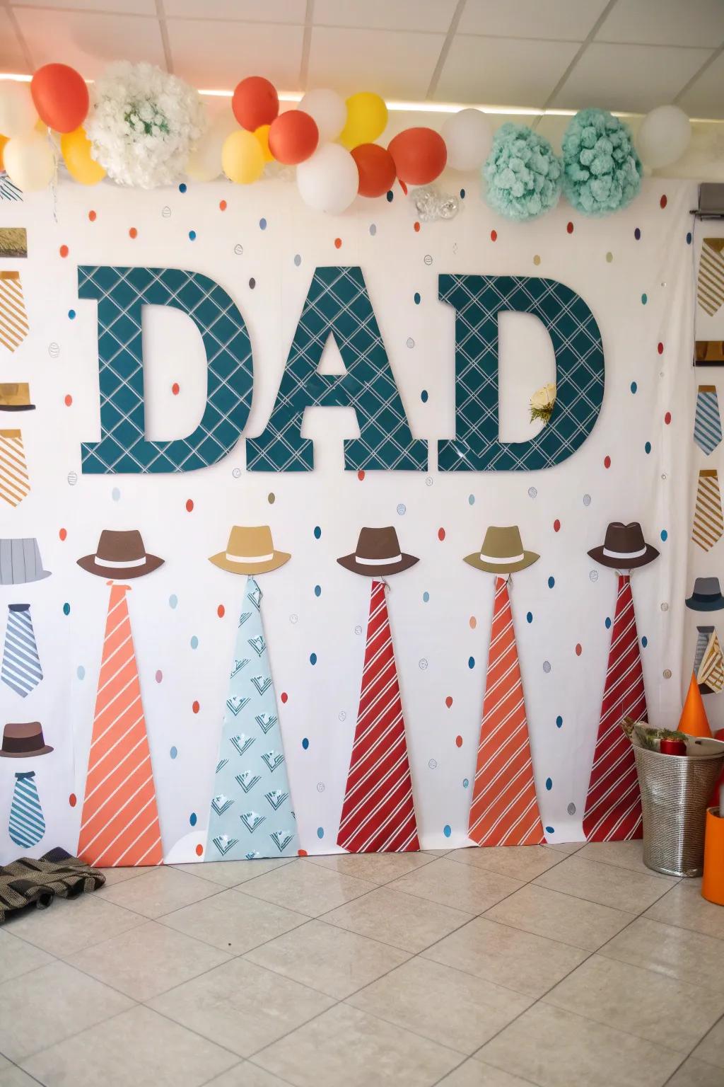 A cheerful and attention-grabbing background for a memorable celebration.