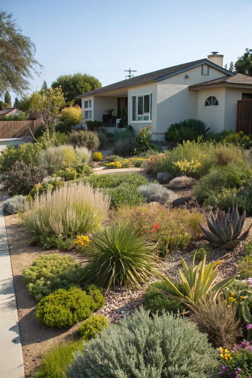 Native plants deliver charm and durability.