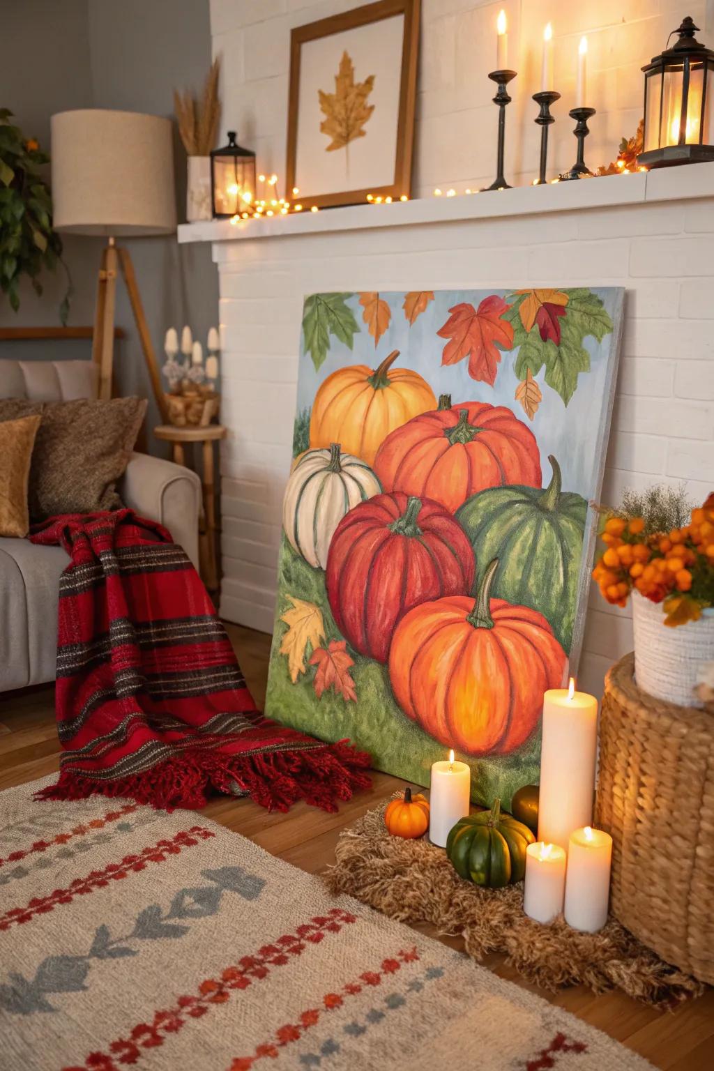 Playful gourd garden art enlivens any area