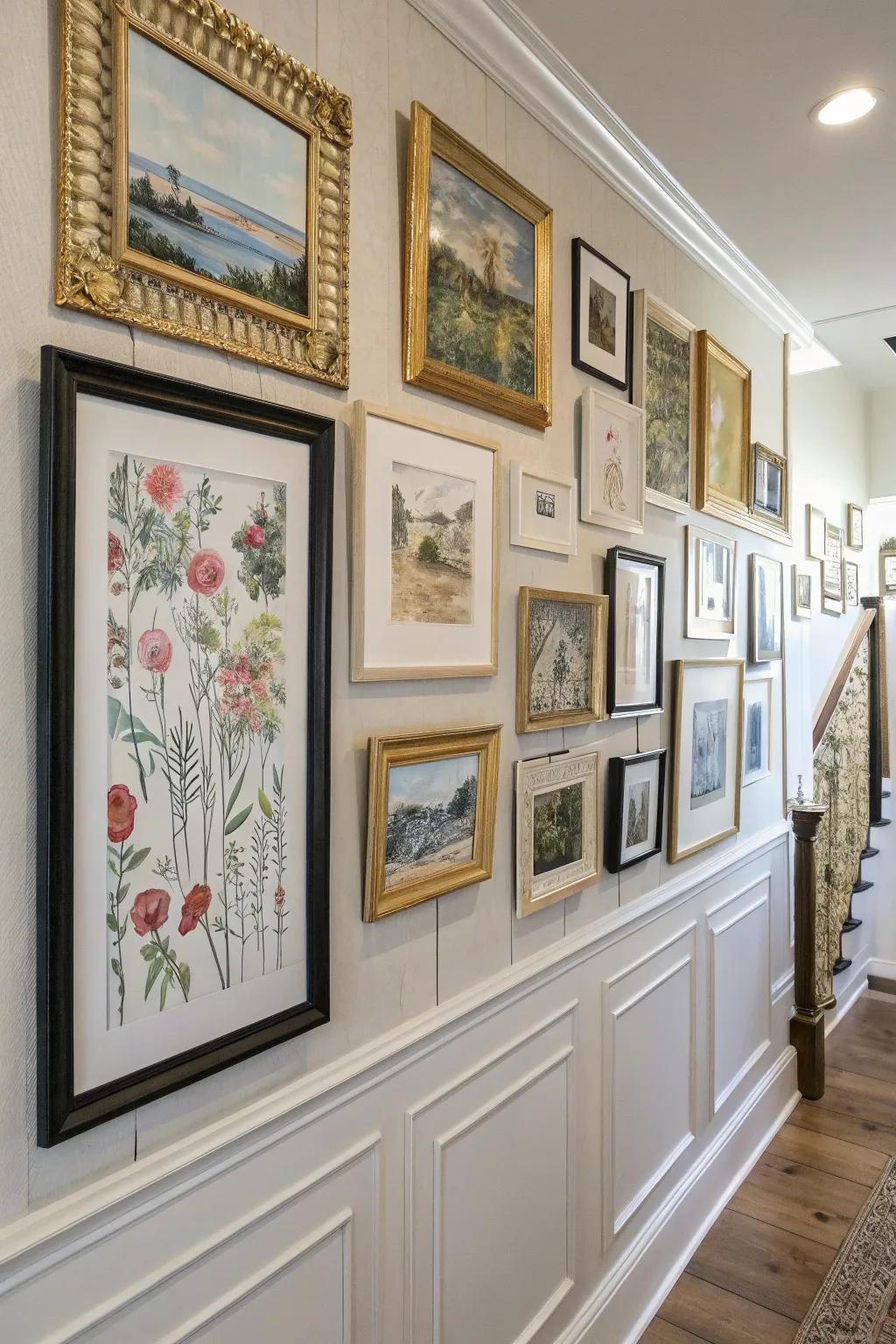 A wall display that highlights your unique character and design.