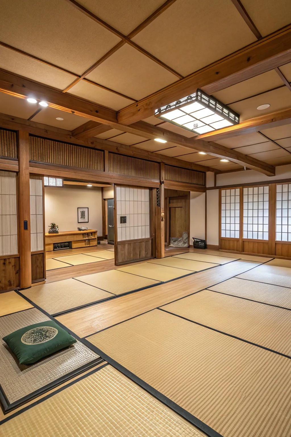 Surface pads offer a traditional style and safeguard you in a home training area.