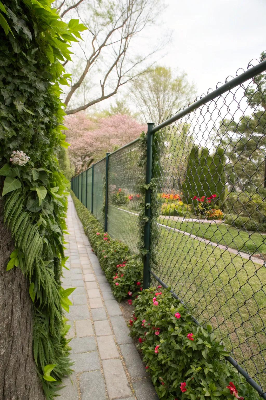 Faux greenery replicates a natural aesthetic without demanding upkeep.