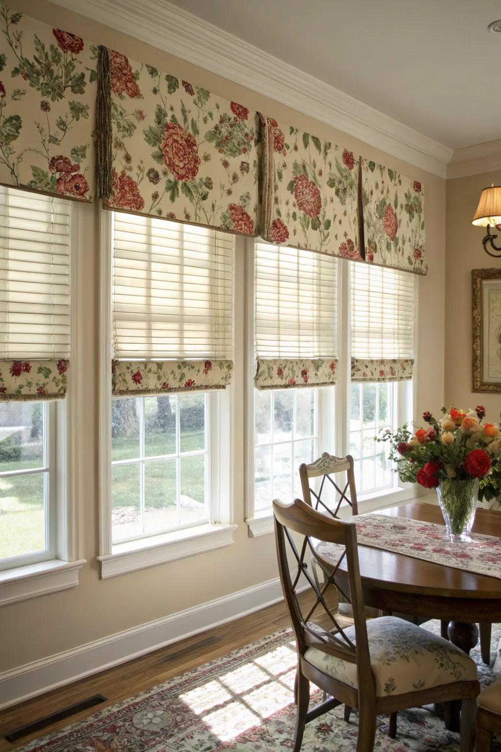 Complex designs produce a striking visual effect.