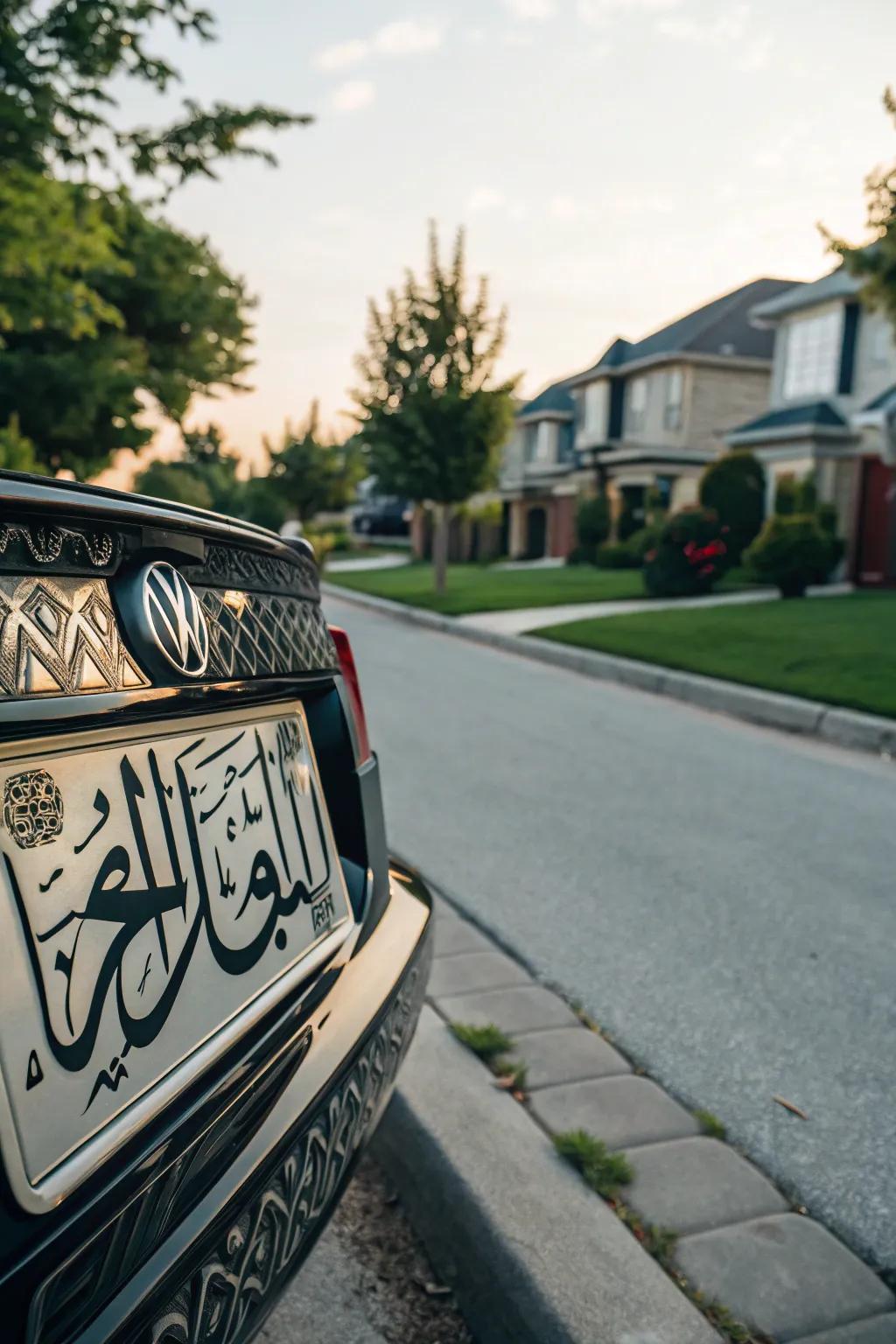 Add refinement with Arabic script.