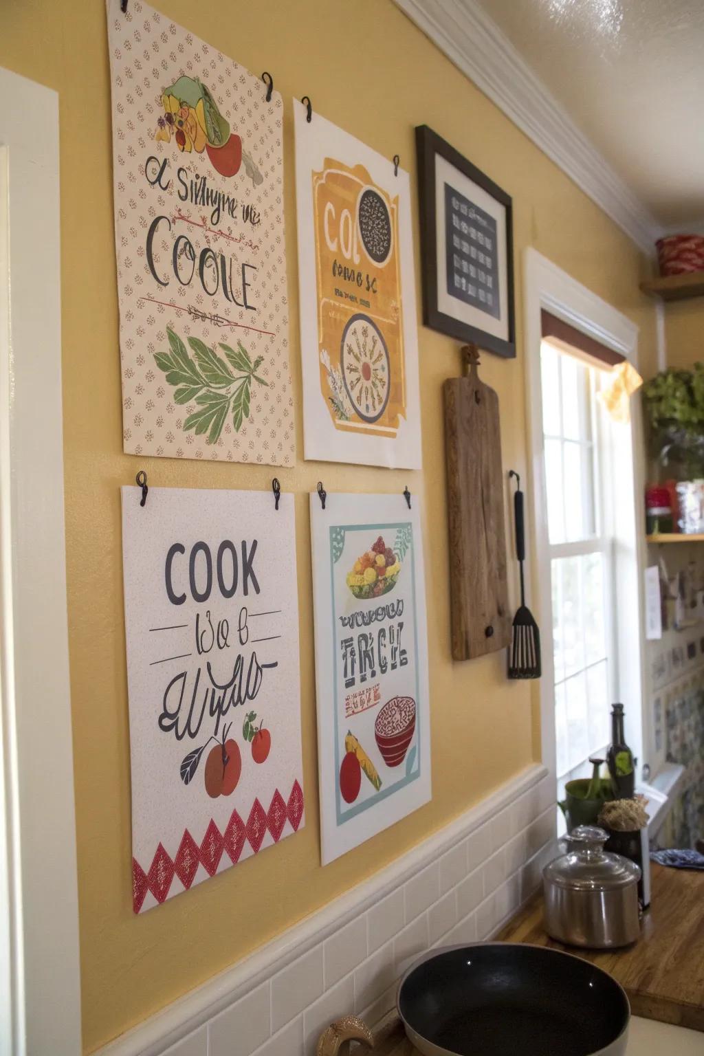 Uplifting mottos to impart warmth and drive to your kitchen.