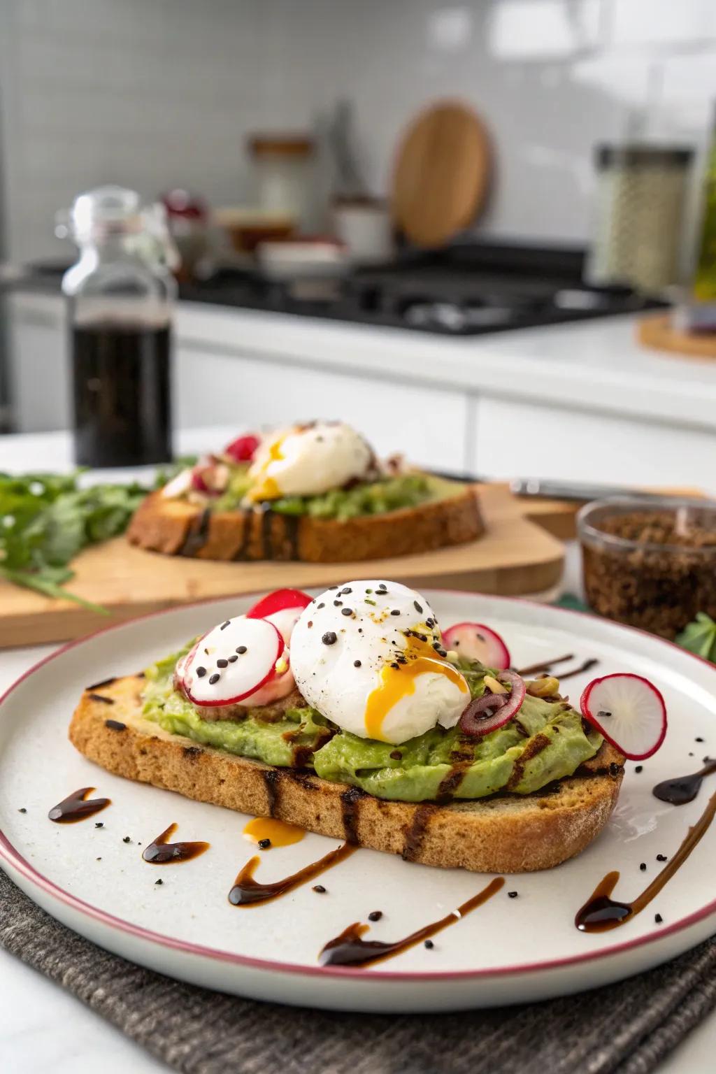 Avocado toast reaches new heights with these exquisite toppings.