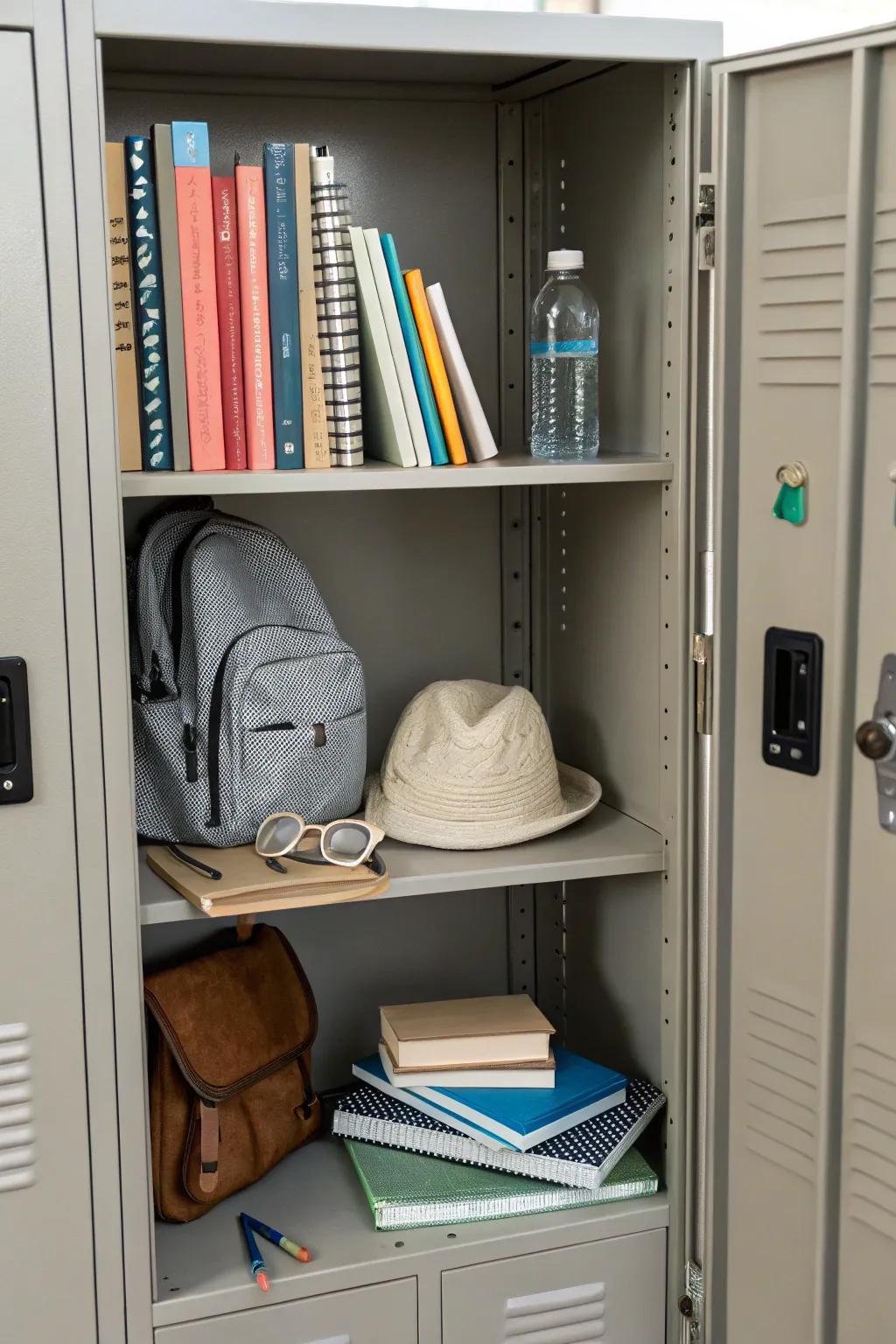 Maintain order and accessibility with functional tiered organizers.