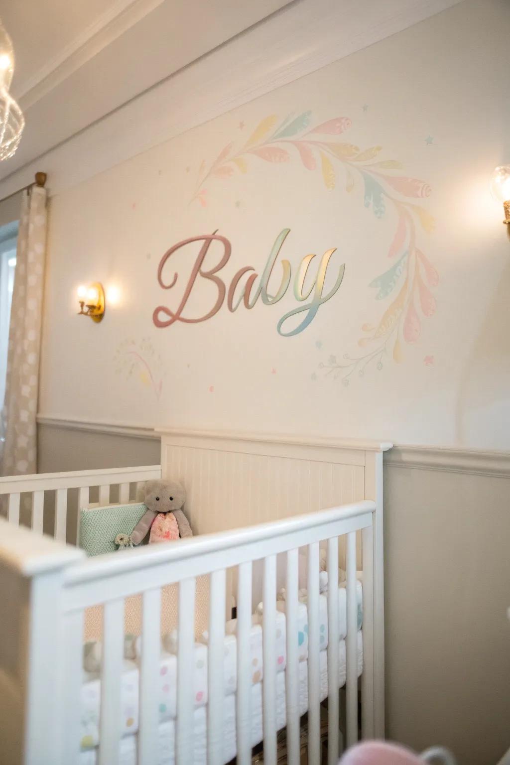 Custom details render the nursery exceptionally unique for your little one.