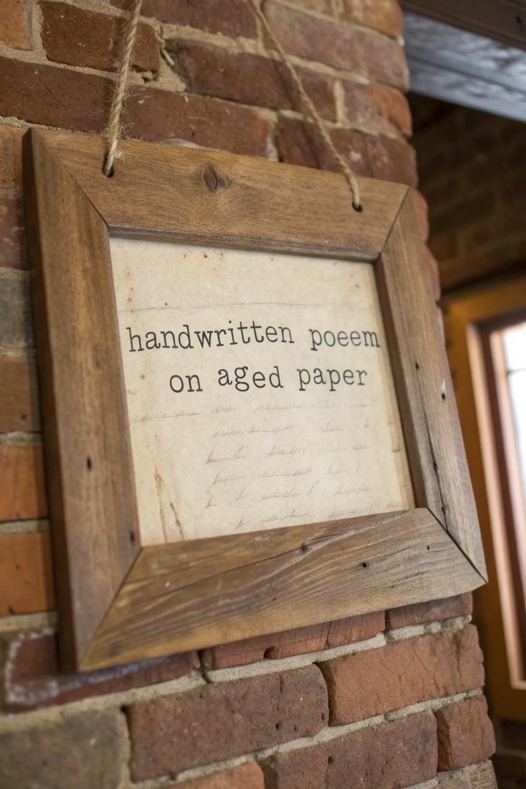 Encasing poems morphs them into striking works of art.