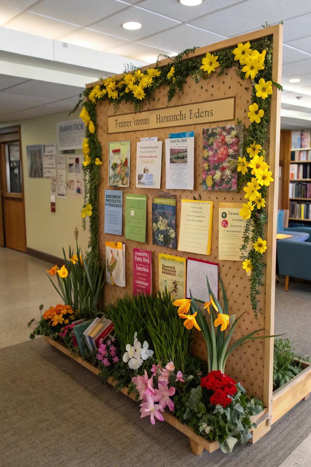 Springtime blossoms combined with books inspire fresh reading adventures.