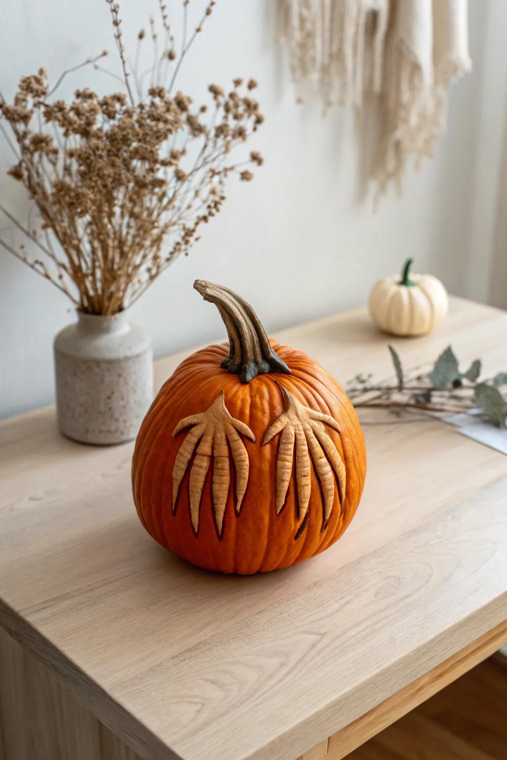 Delight in the beauty of terror with these wonderfully carved monster talons.